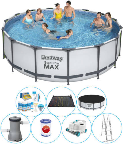 Bestway Steel Pro Max Rond 457x122 Cm - Zwembad Bundel