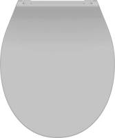 SCHÜTTE Toiletbril Met Soft-close Slim Grey Duroplast Grijs