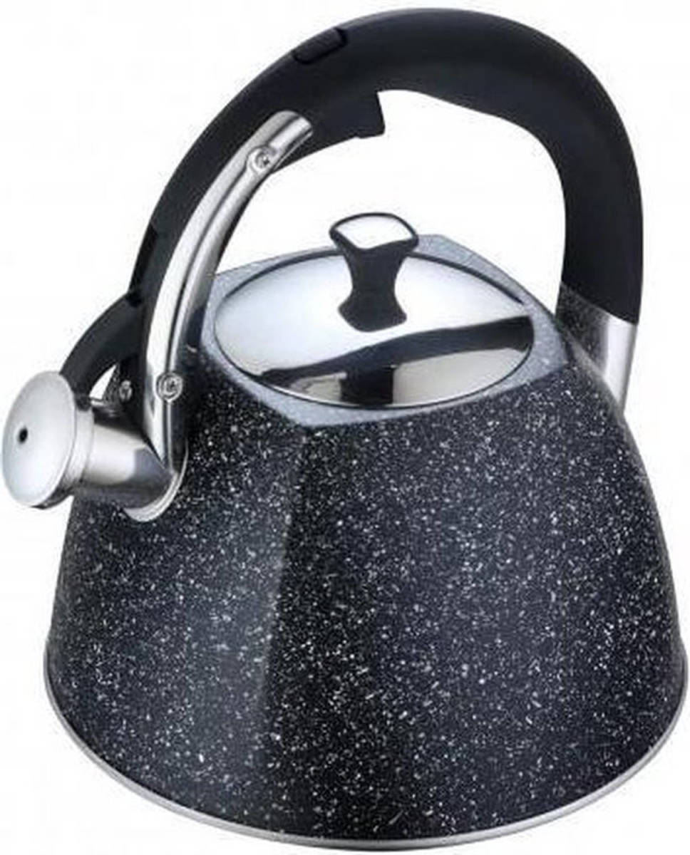 Klausberg Kb-7412 Fluitketel - 2,2l - Rvs - Alle Warmtebronnen
