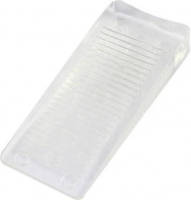 Shoppartners 1x Rubberen Deurwig / Deurstopper Flexibel Transparant 1.6 Cm - Deurstoppers