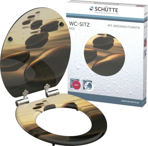 SCHÜTTE Toiletbril Soft-close Sea Stone