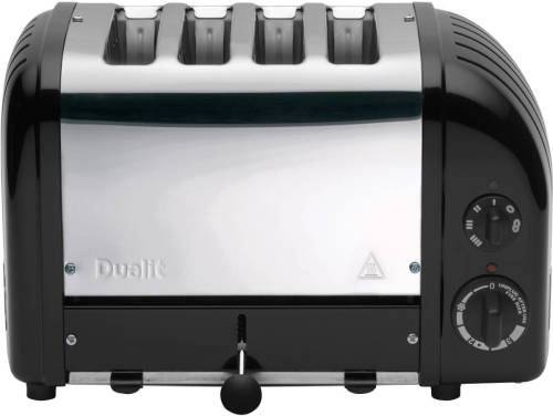 Dualit Vario Broodrooster Mat Zwart - 4 Slot