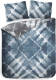 Heckett & Lane Dekbedovertrek Ellinas - Blauw - Lits-jumeaux Xl 260x200/220 Cm