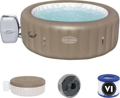 Bestway - Jacuzzi - Lay-z-spa - Palm Springs Airjet - Opblaasbaar - Bubbelbad - Incl. Toebehoren - Ø196cm