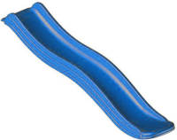 Intergard Glijbaan Blauw Met Wateraansluiting Voor Houten Speeltoestellen 0,90m Platvormhoogte