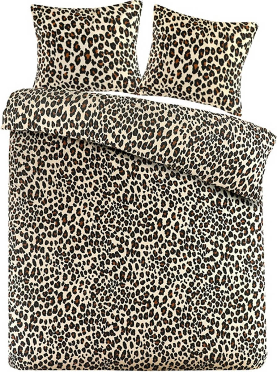 DAY Dream Dekbedovertrek Flanel Panter-1-persoons (140 X 200/220 Cm)