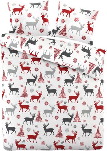 DAY Dream Dekbedovertrek Flanel Hjort-1-persoons (140 X 200/220 Cm)