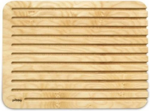 Pebbly - Broodplank, Essenhout, 40 X 30 Cm - Pebbly