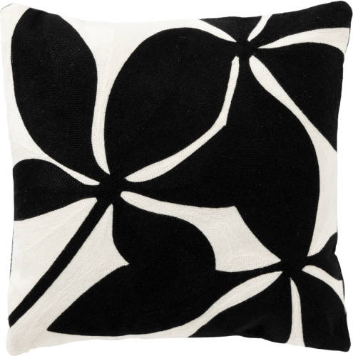 Dutch Decor - Elina - Sierkussen Snow White 45x45 Cm - Wit