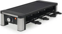 Eden Ed-7018 Raclette - Voor 8 Personen - Grill- En Bakplaat - Gratis Spatels - 1200 Watt