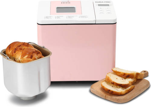 Swiss Pro+ Broodbakmachine 550w Roze
