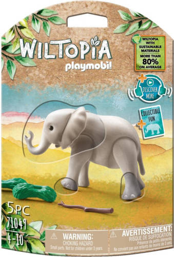 PLAYMOBIL Wiltopia Baby Olifant - 71049