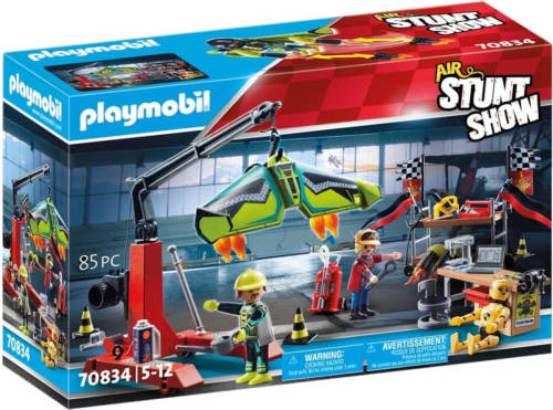 PLAYMOBIL Stunt Show Lucht Stuntshow Servicestation - 70834