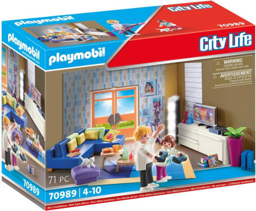 PLAYMOBIL City Life Woonkamer - 70989