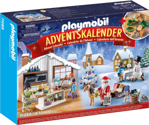 PLAYMOBIL Christmas - Adventskalender - Kerstkoekjes Bakken 71088