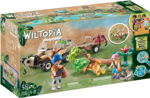 PLAYMOBIL Wiltopia - Dierenreddingsquad 71011