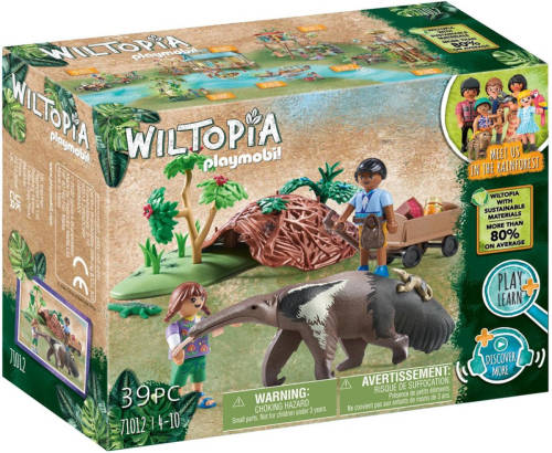 PLAYMOBIL Wiltopia - Miereneter Verzorging 71012