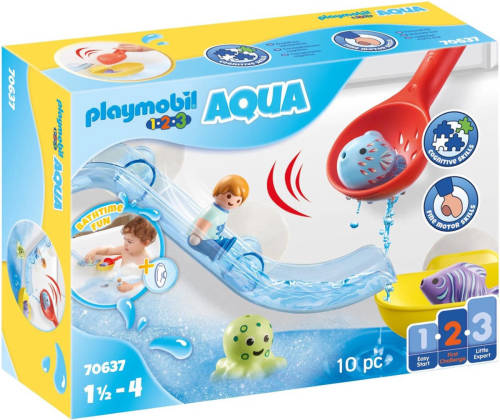 PLAYMOBIL 1.2.3 Aqua - Visplezier Met Zeedieren 70637