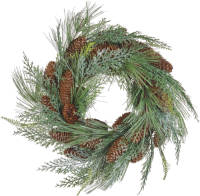 Beliani Asturia - Krans-groen-synthetisch Materiaal