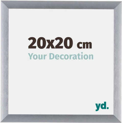 Your Decoration Tucson Aluminium Fotolijst 20x20cm Zilver Geborsteld