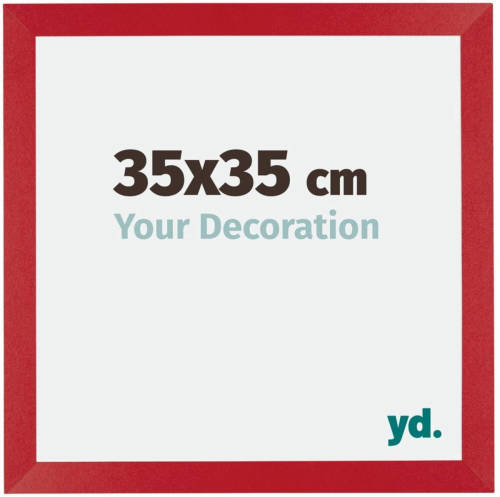 Your Decoration Mura Mdf Fotolijst 35x35cm Rood