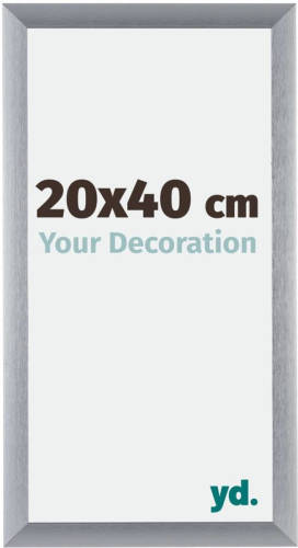 Your Decoration Tucson Aluminium Fotolijst 20x40cm Zilver Geborsteld