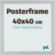 Your Decoration Posterlijst 40x40cm Zilver Mdf