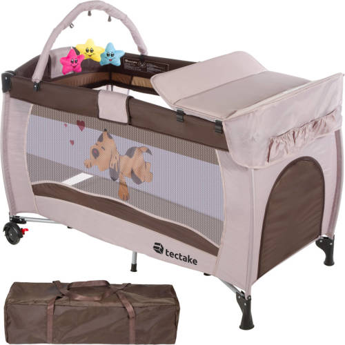 Campingbed Tectake - Bruin