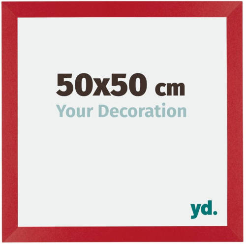 Your Decoration Mura Mdf Fotolijst 50x50cm Rood