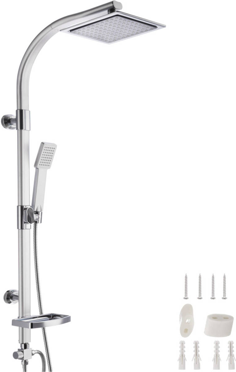 Tectake - Douchesysteem Sf-8612 Regendouche Met Handdouche - 402680