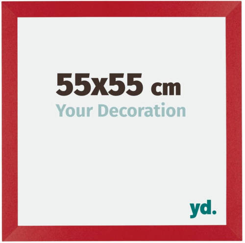 Your Decoration Mura Mdf Fotolijst 55x55cm Rood