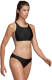 adidas Performance sportbikini 3-stripes zwart