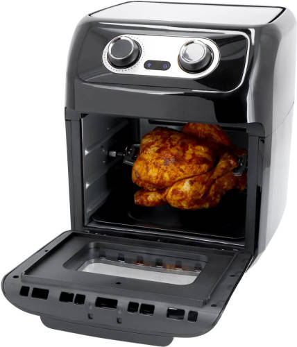 Just Perfecto 12-in-1 Airfryer Oven Xxl 12l - 1800w - Inclusief 7 Accessoires - Rvs