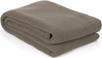 Yellow Katoen Plaid Ica - Desert Taupe 140x200cm