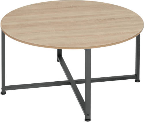 Tectake - Salontafel Aberdeen Industrieel Lichtbruin - 404343