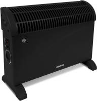 VONROC Convectorkachel - 2000w - Zwart Met 3 Standen En Turbo Functie