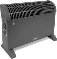 VONROC Convectorkachel - 2000w - Grijs Met 3 Standen En Turbo Functie