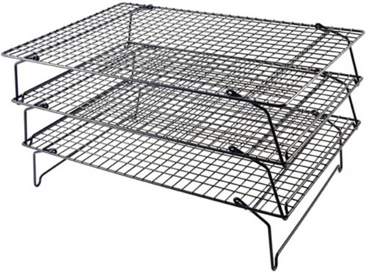 Tala - Afkoelrek, 3 Lagen, 40 X 25 Cm, Non-stick - Tala