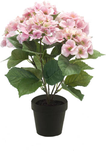 PrettyPlants Hortensia Kunstplant Roze 40cm