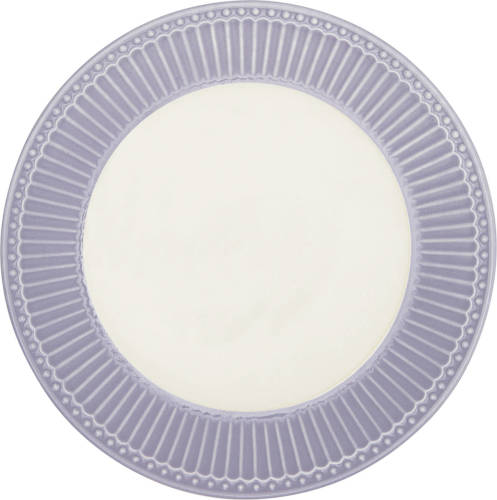 GreenGate Ontbijtbord Alice Lavender Ø 23 Cm