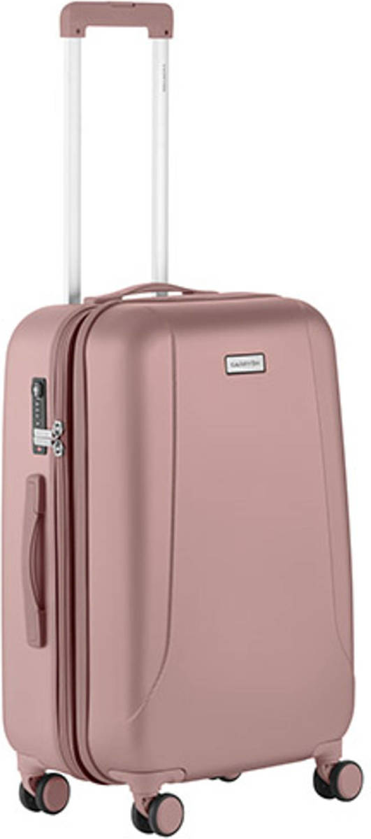 CarryOn Skyhopper Reiskoffer 68 Cm Tsa Reistrolley Met Okoban Dubbele Wielen Old Pink