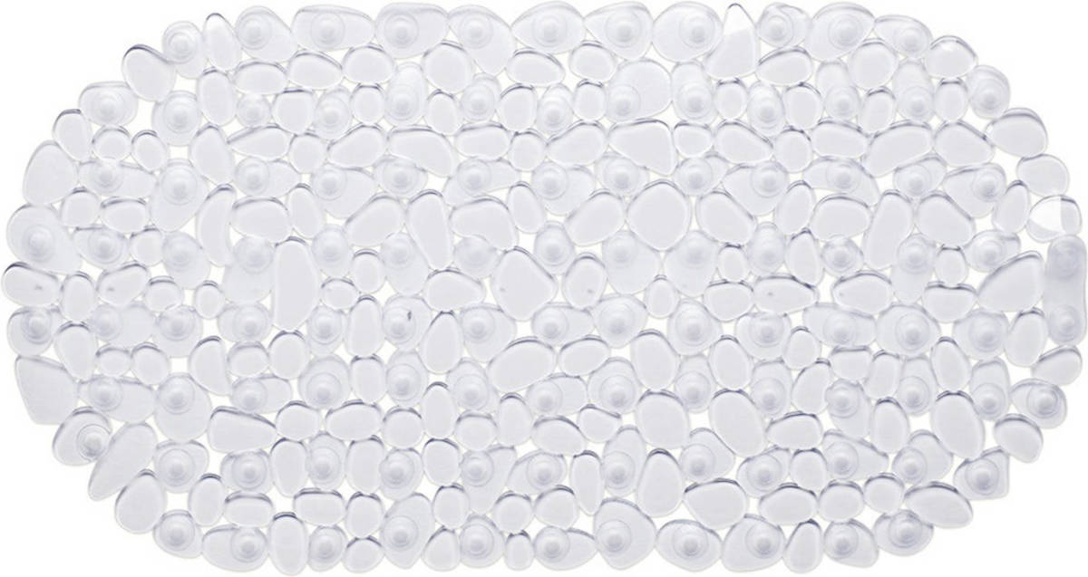 IVOL Badmat Antislip - Transparant - 68x35 Cm