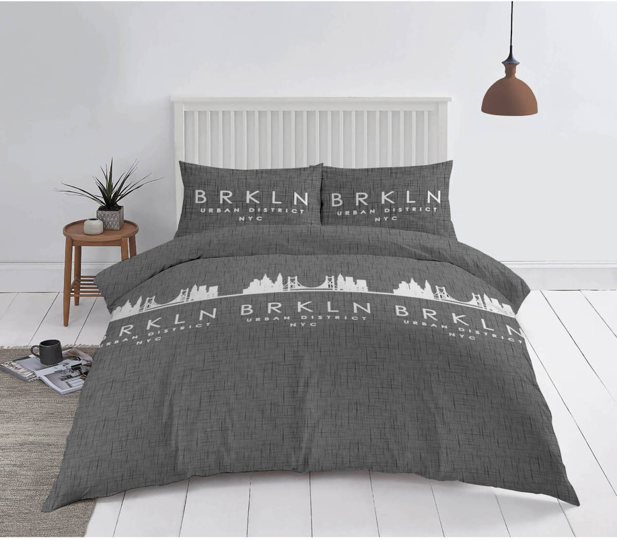 Cotton Rich Collection - Dekbedovertrek - Brooklyn - Antraciet