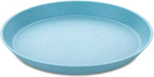 Koziol - Rond Bord, 20.5 Cm, Organic, Frostie Blauw - Koziol Connect Plate