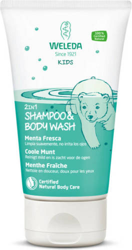 Weleda Kids - Shampoo & Bodywash - Coole Munt - 150 Ml