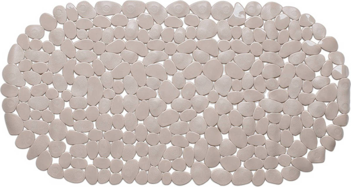IVOL Badmat Antislip - Taupe - 68x35 Cm