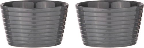 Ladelle - Ovenschalen, Set Van 2, Ø10 Cm, Grijs - Ladelle Homestead