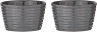 Ladelle - Ovenschalen, Set Van 2, Ø10 Cm, Grijs - Ladelle Homestead