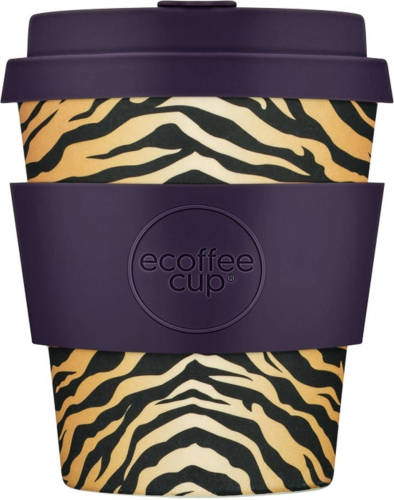 Ecoffee Cup Colchesterfield Pla - Koffiebeker To Go 250 Ml - Paars Siliconen