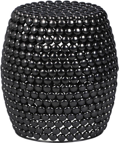 WOMO-Design Bijzettafel 41x41x46 Cm Zwart Metaal Womo Design